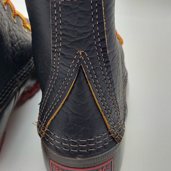 LL Bean Bison Leather Boots for Women - Size 7 - Picture 8 of 13